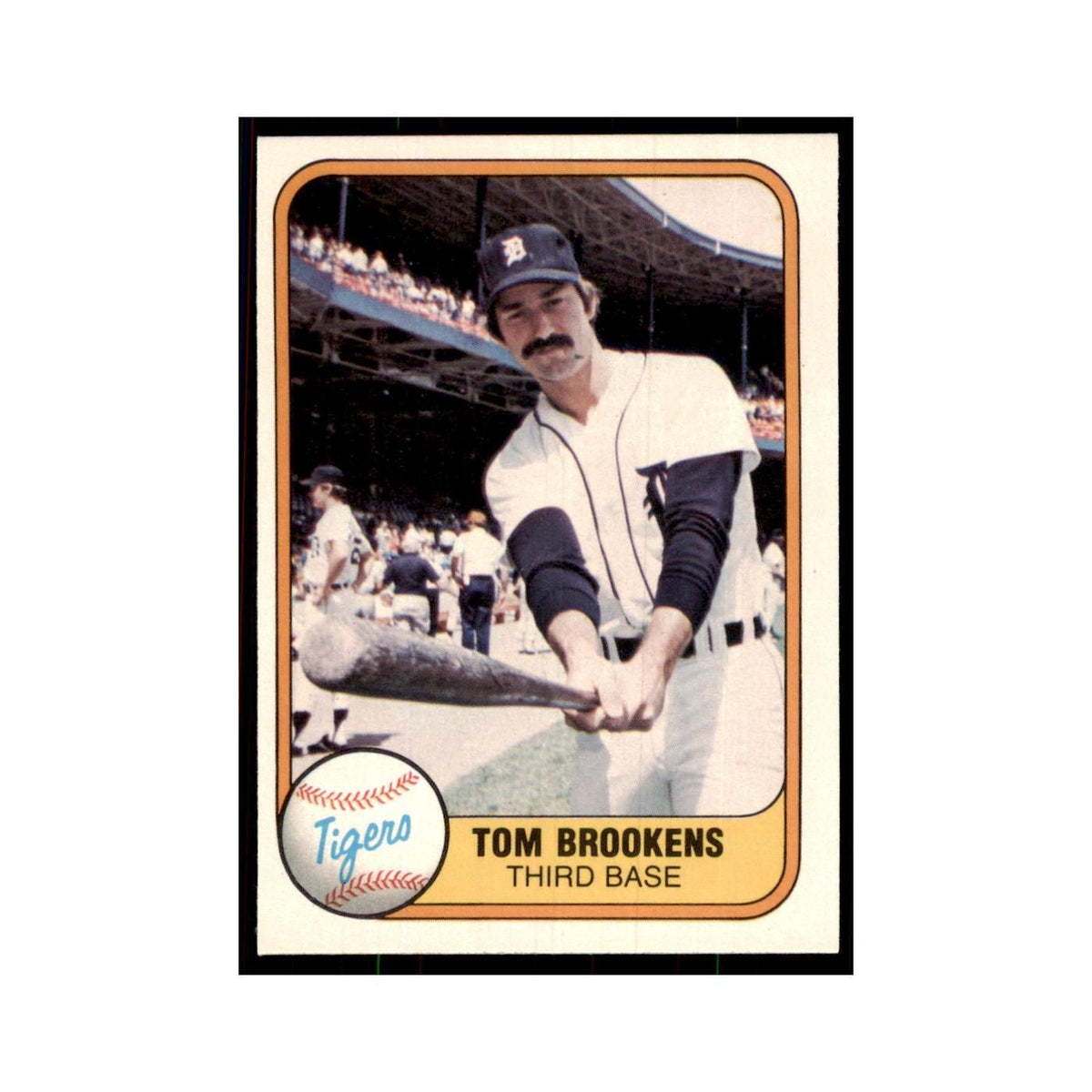 1981 Fleer Tom Brookens Baseball Cards #473