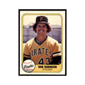 1981 Fleer Don Robinson Baseball Cards #366