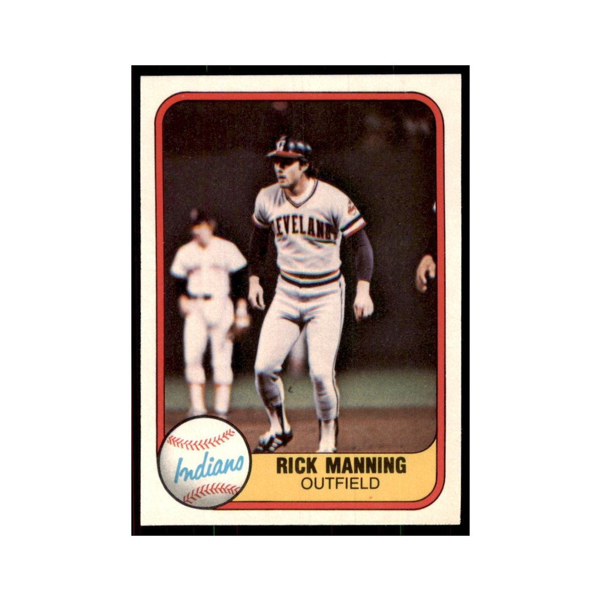 1981 Fleer Rick Manning Baseball Cards #403