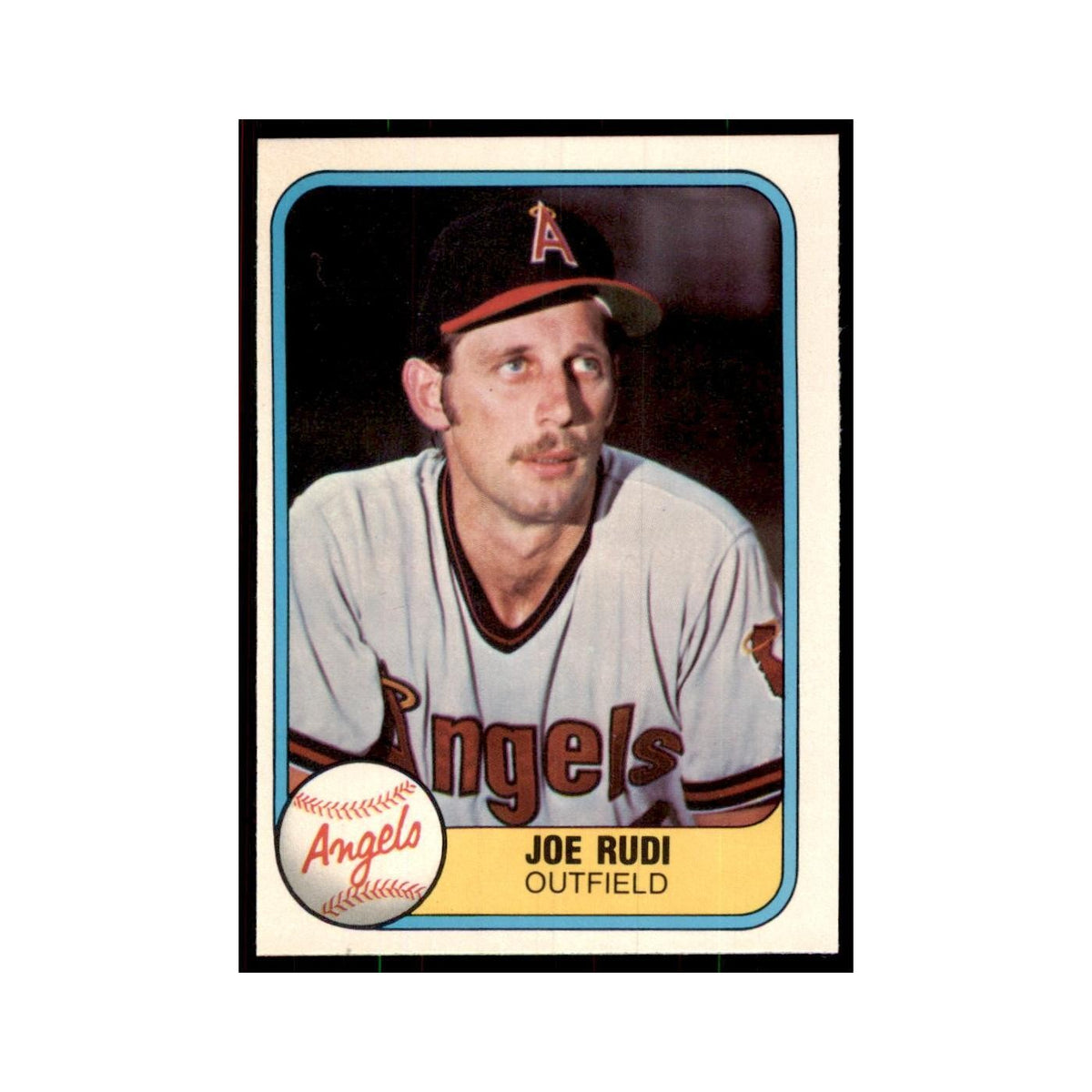 1981 Fleer Joe Rudi Baseball Cards #272