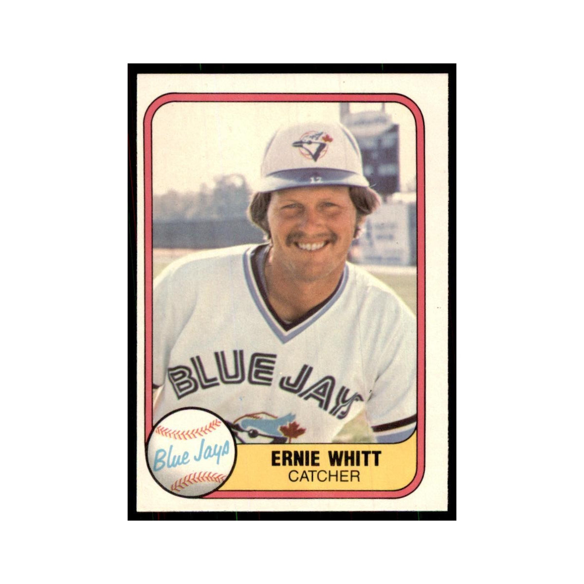 1981 Fleer Ernie Whitt Baseball Cards #411