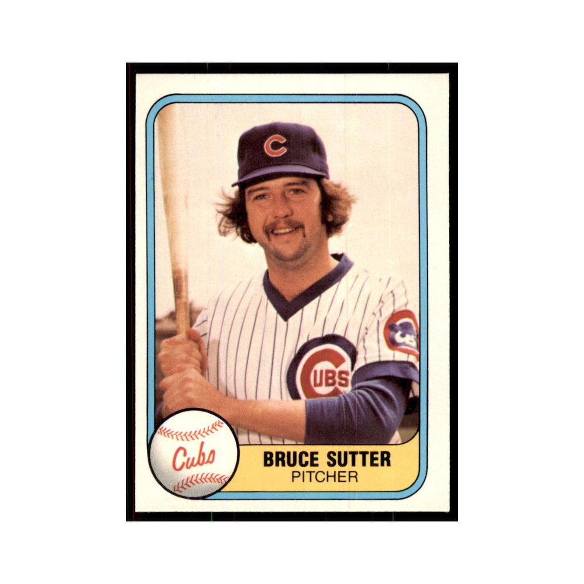 1981 Fleer Bruce Sutter Baseball Cards #294