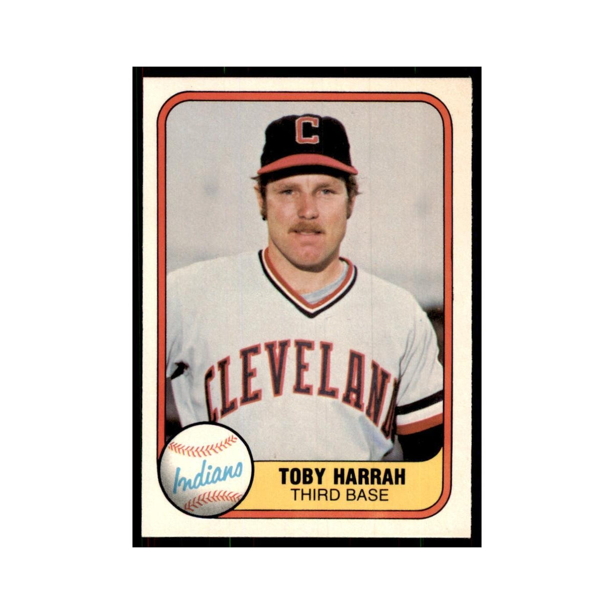 1981 Fleer Toby Harrah Baseball Cards #389