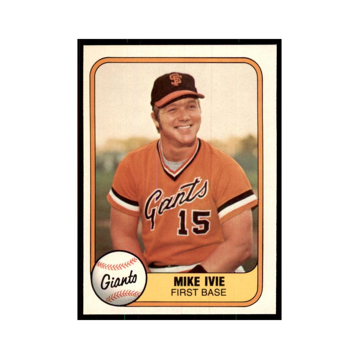 1981 Fleer Mike Ivie Baseball Cards #435