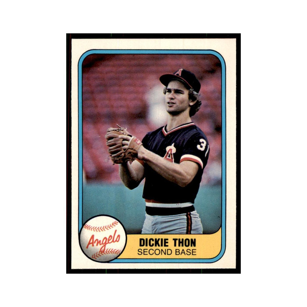 1981 Fleer Dickie Thon Baseball Cards #277