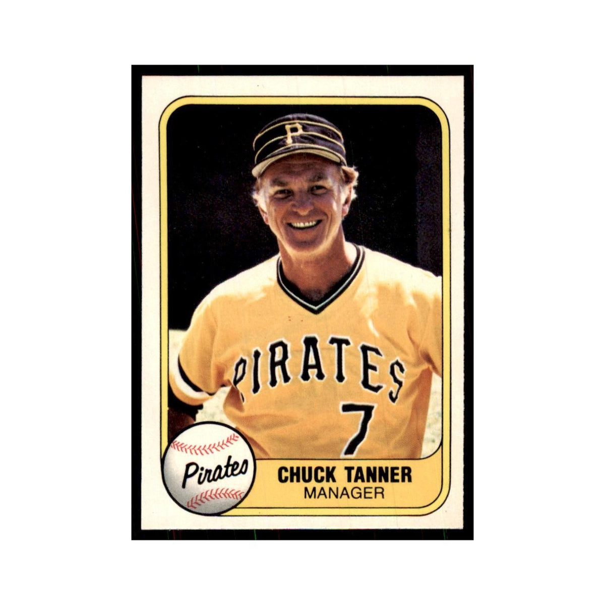 1981 Fleer Chuck Tanner Baseball Cards #367