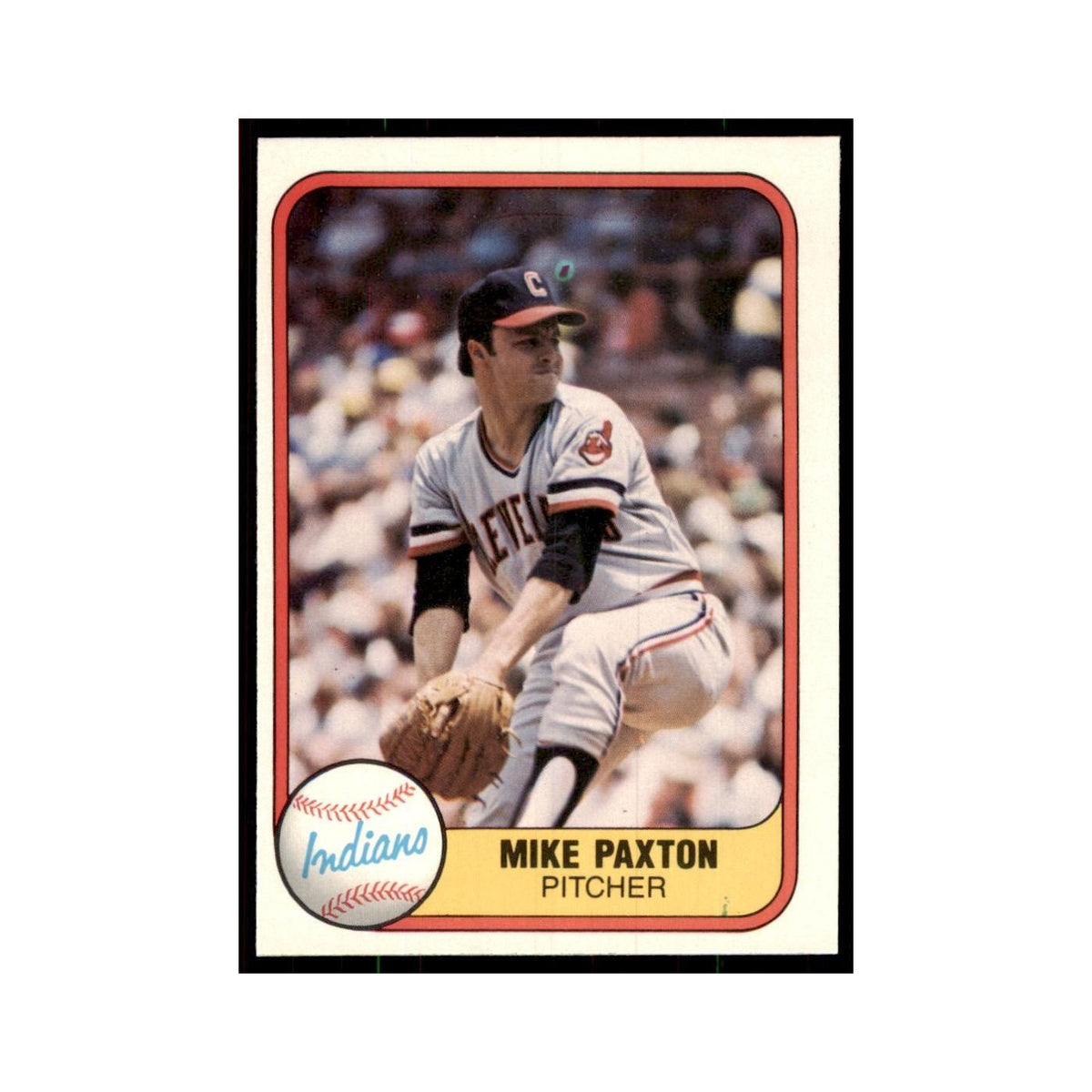 1981 Fleer Mike Paxton Baseball Cards #401