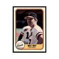 1981 Fleer Milt May Baseball Cards #442
