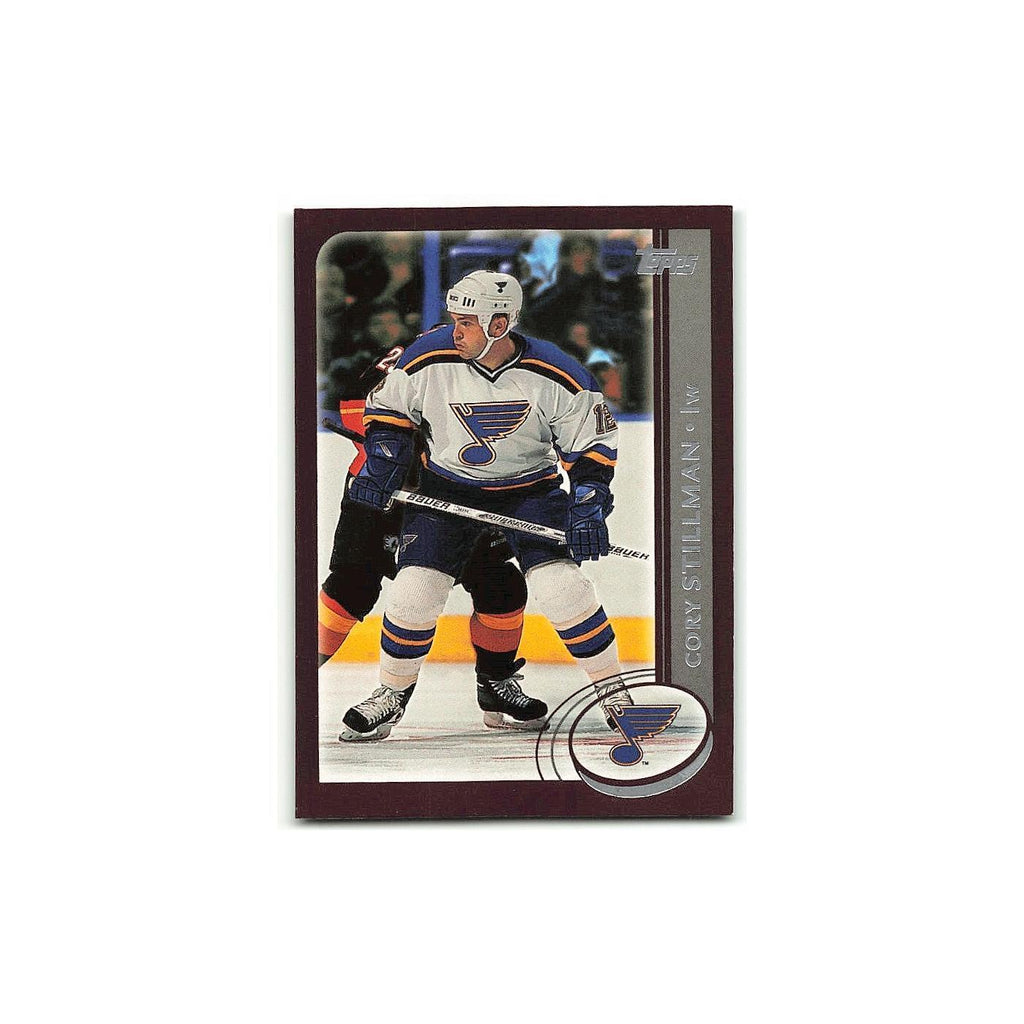 Cory Stillman 2002 Topps #145 St. Louis Blues Hockey Card NM