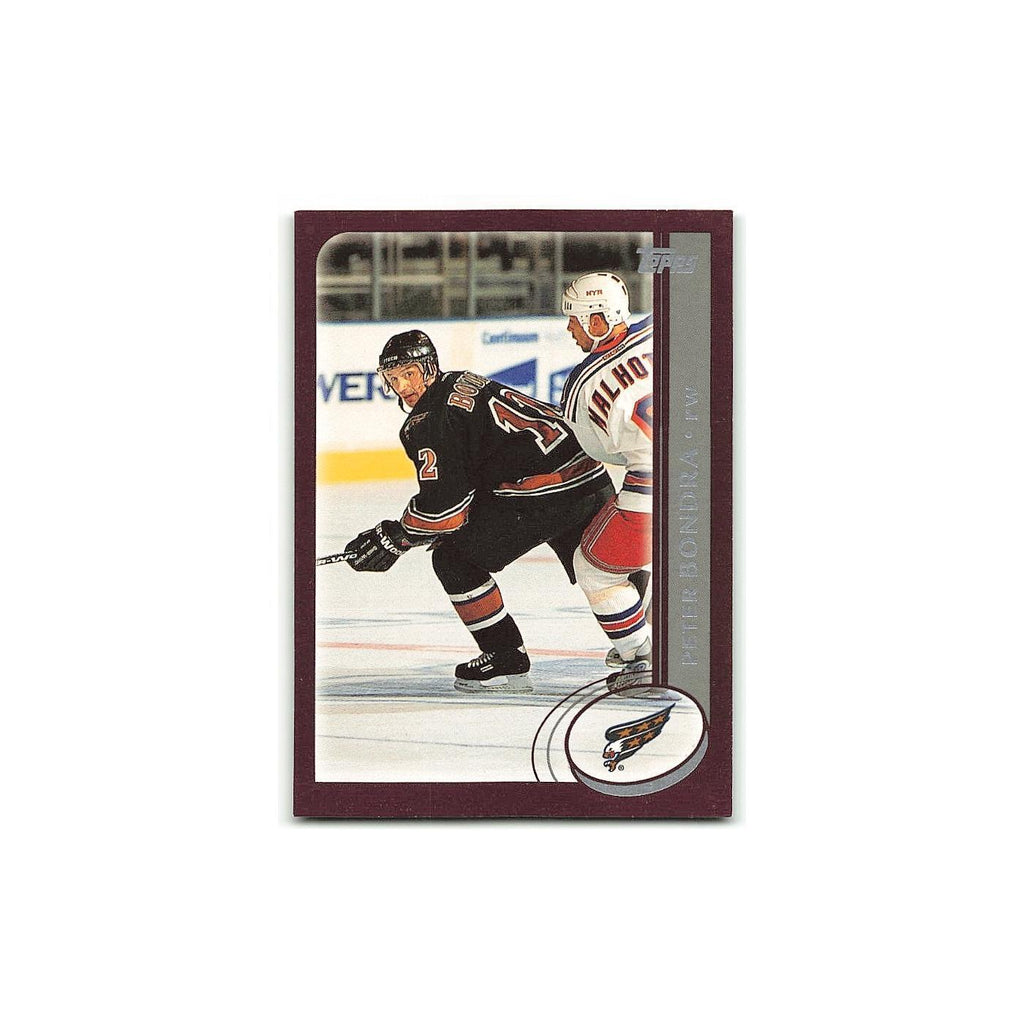 Peter Bondra 2002 Topps #129 Washington Capitals Hockey Card NM