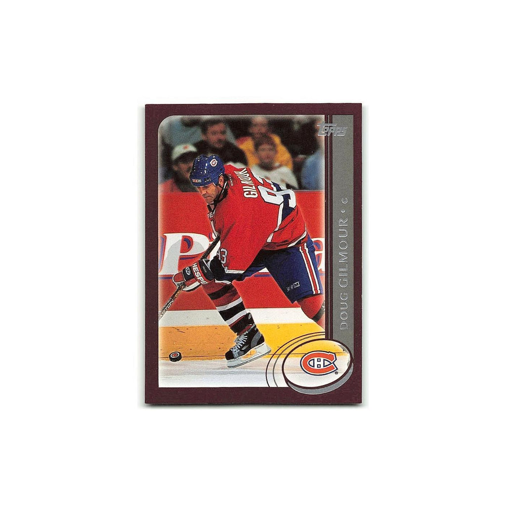 Doug Gilmour 2002 Topps #161 Montreal Canadiens Hockey Card NM