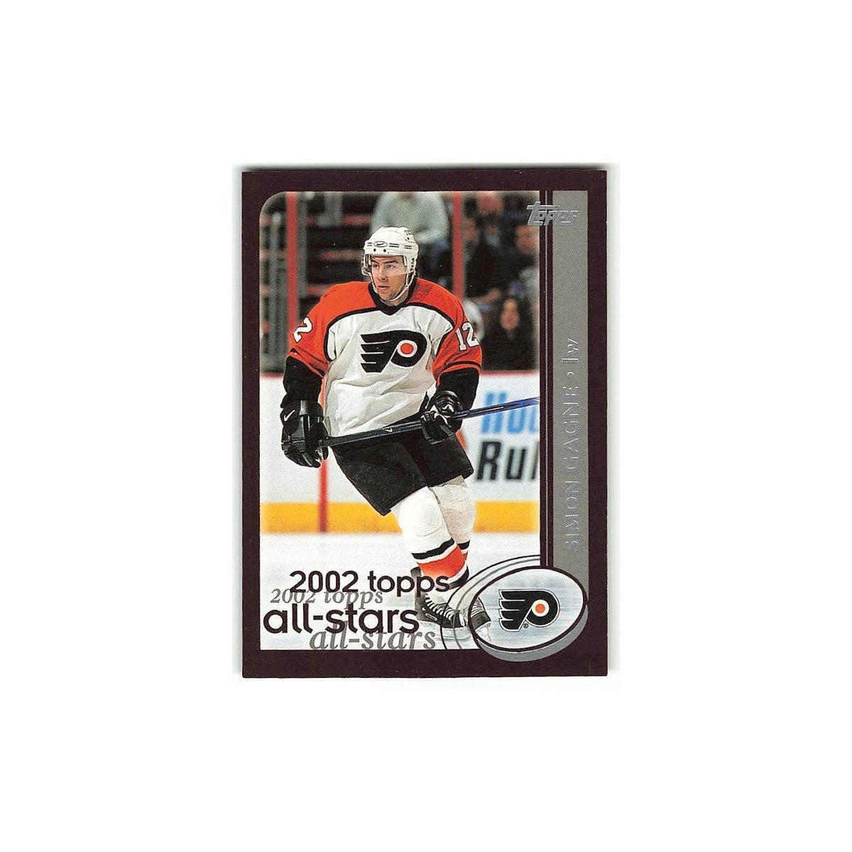 Simon Gagne 2002 Topps #325 Philadelphia Flyers Hockey Card NM