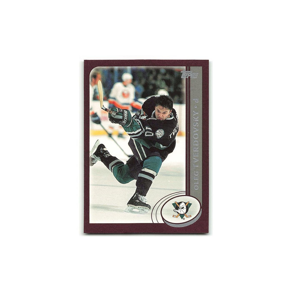 Oleg Tverdovsky 2002 Topps #207 Anaheim Mighty Ducks Hockey Card NM