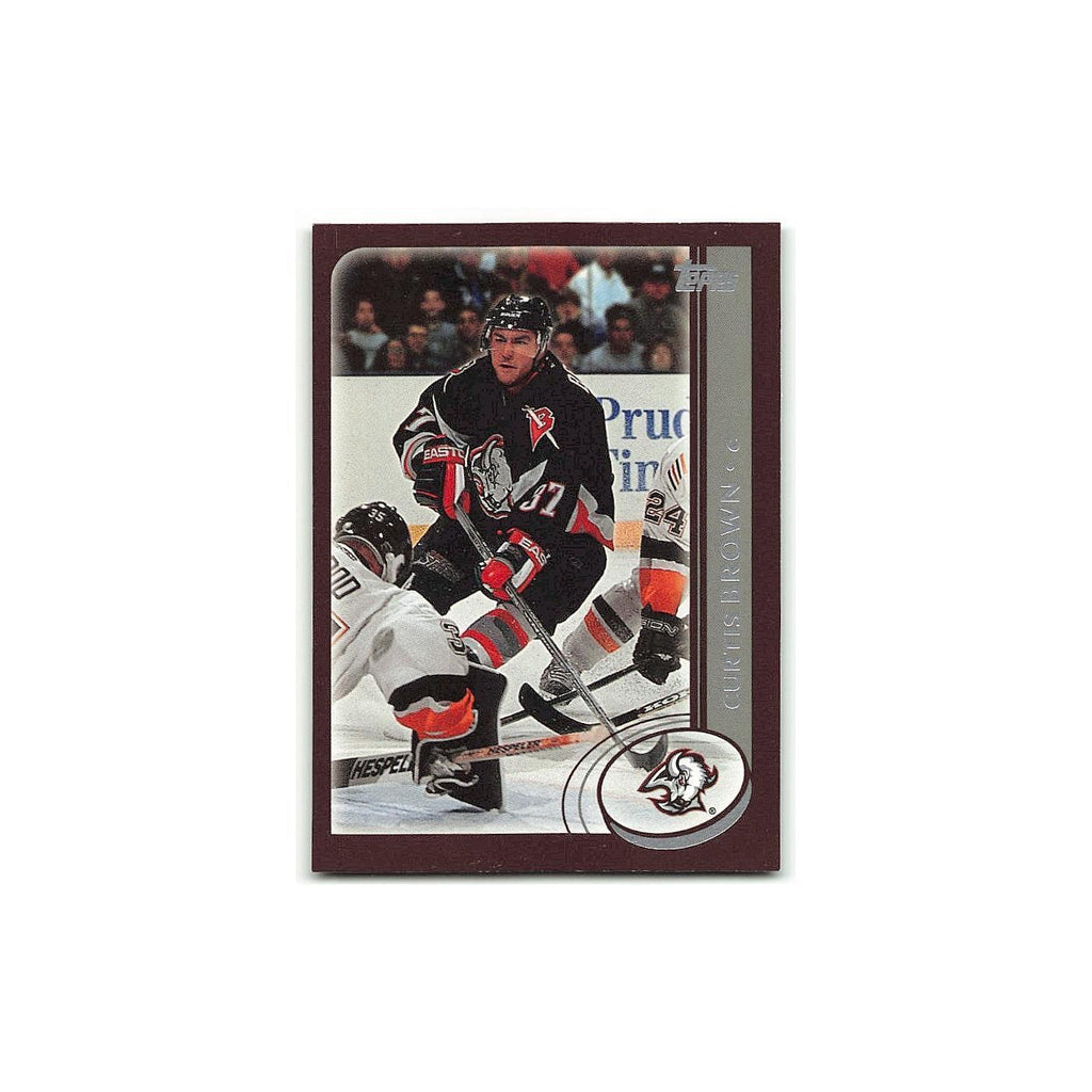 Curtis Brown 2002 Topps #249 Buffalo Sabres Hockey Card NM