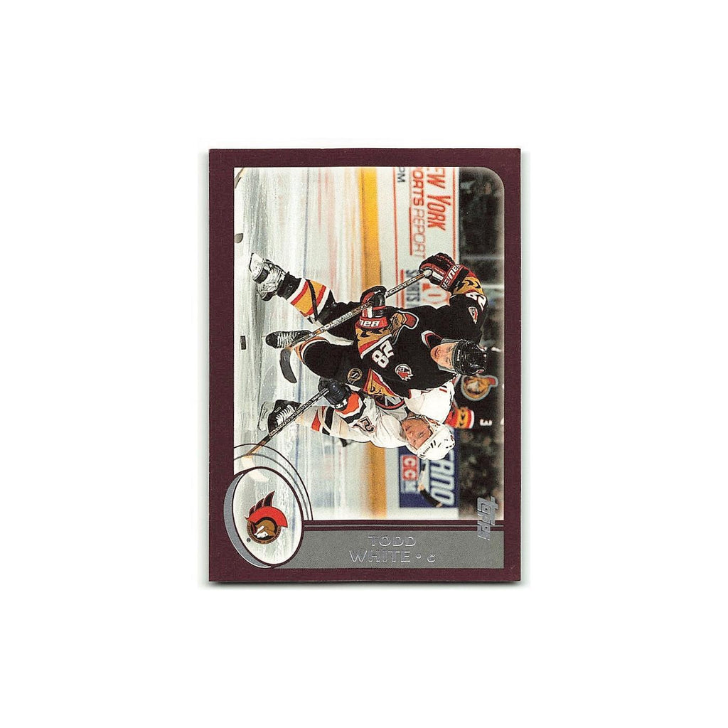 Todd White 2002 Topps #204 Ottawa Senators Hockey Card NM