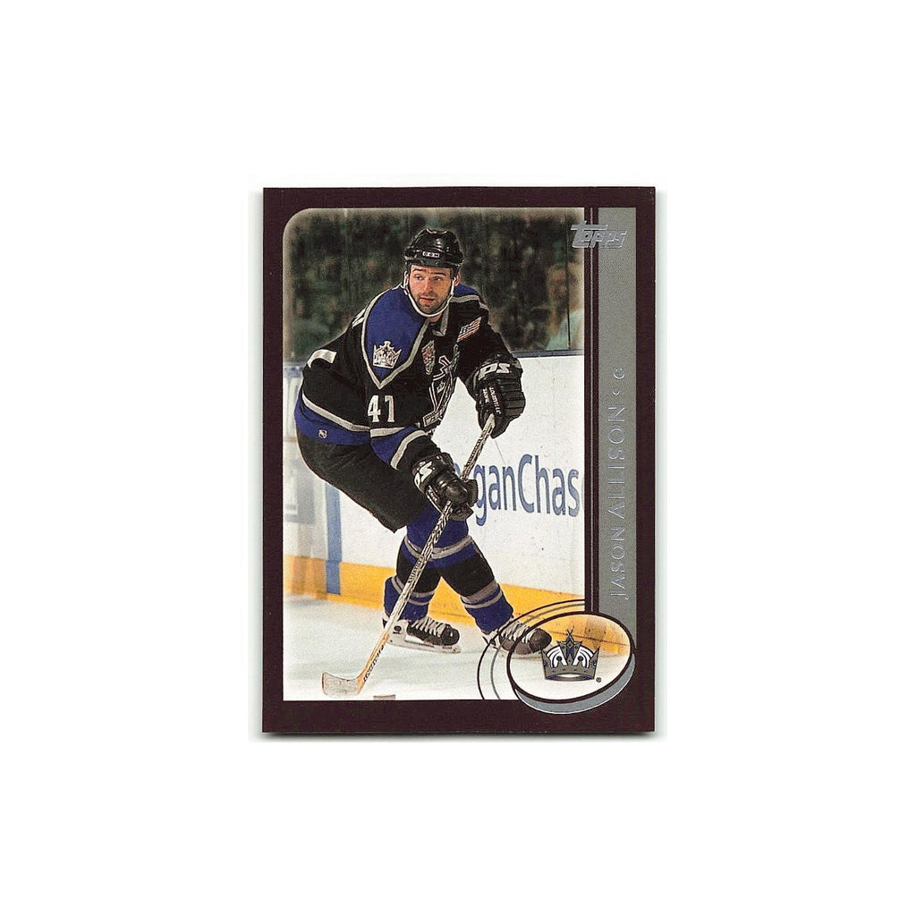 Jason Allison 2002 Topps #240 Los Angeles Kings Hockey Card NM