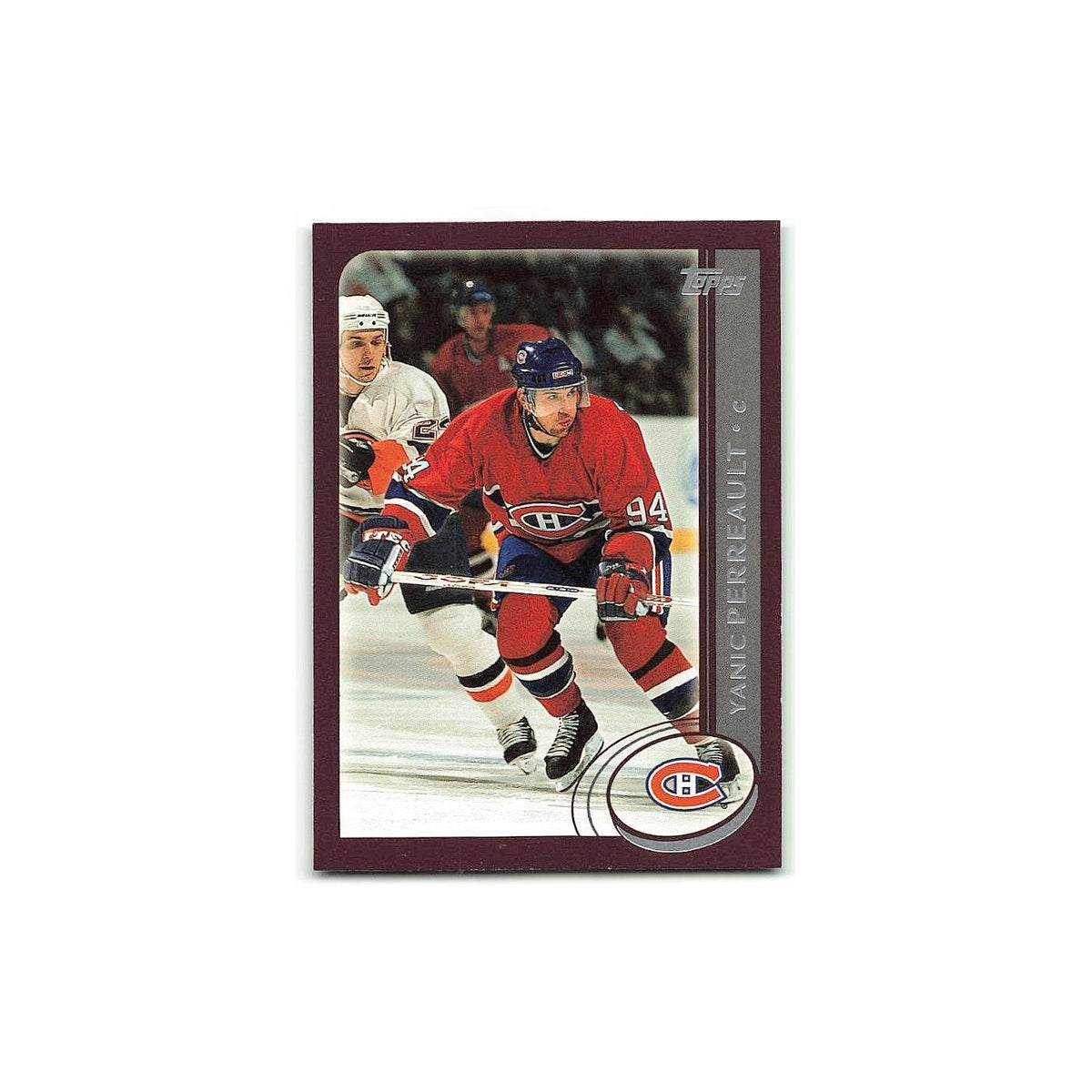 Yanic Perreault 2002 Topps #133 Montreal Canadiens Hockey Card NM