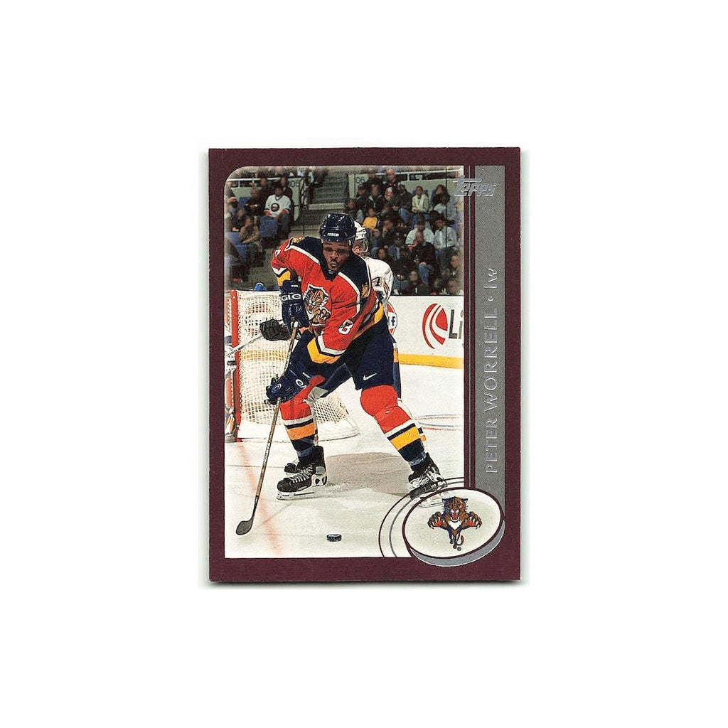 Peter Worrell 2002 Topps #241 Florida Panthers Hockey Card NM