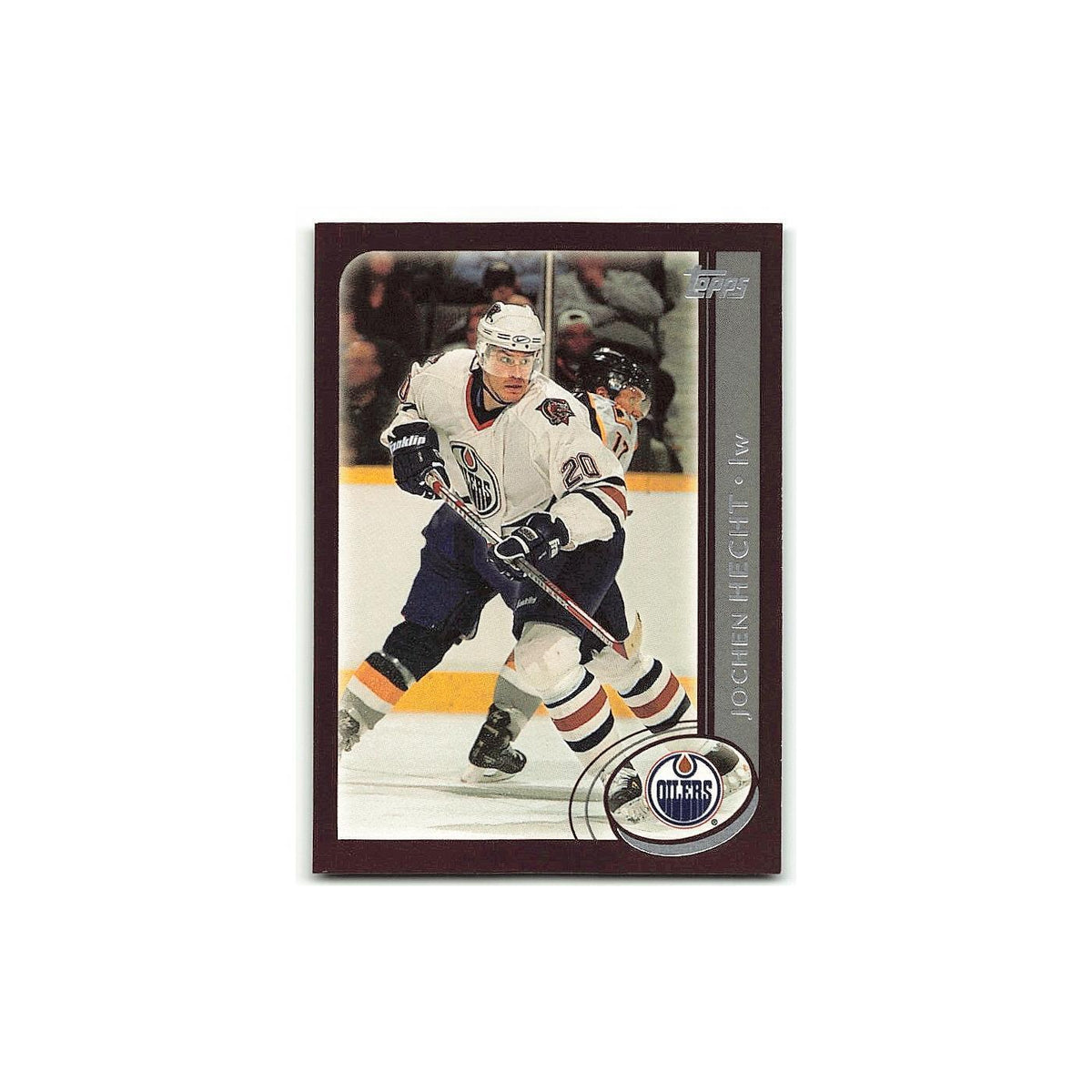 Jochen Hecht 2002 Topps #176 Edmonton Oilers Hockey Card NM