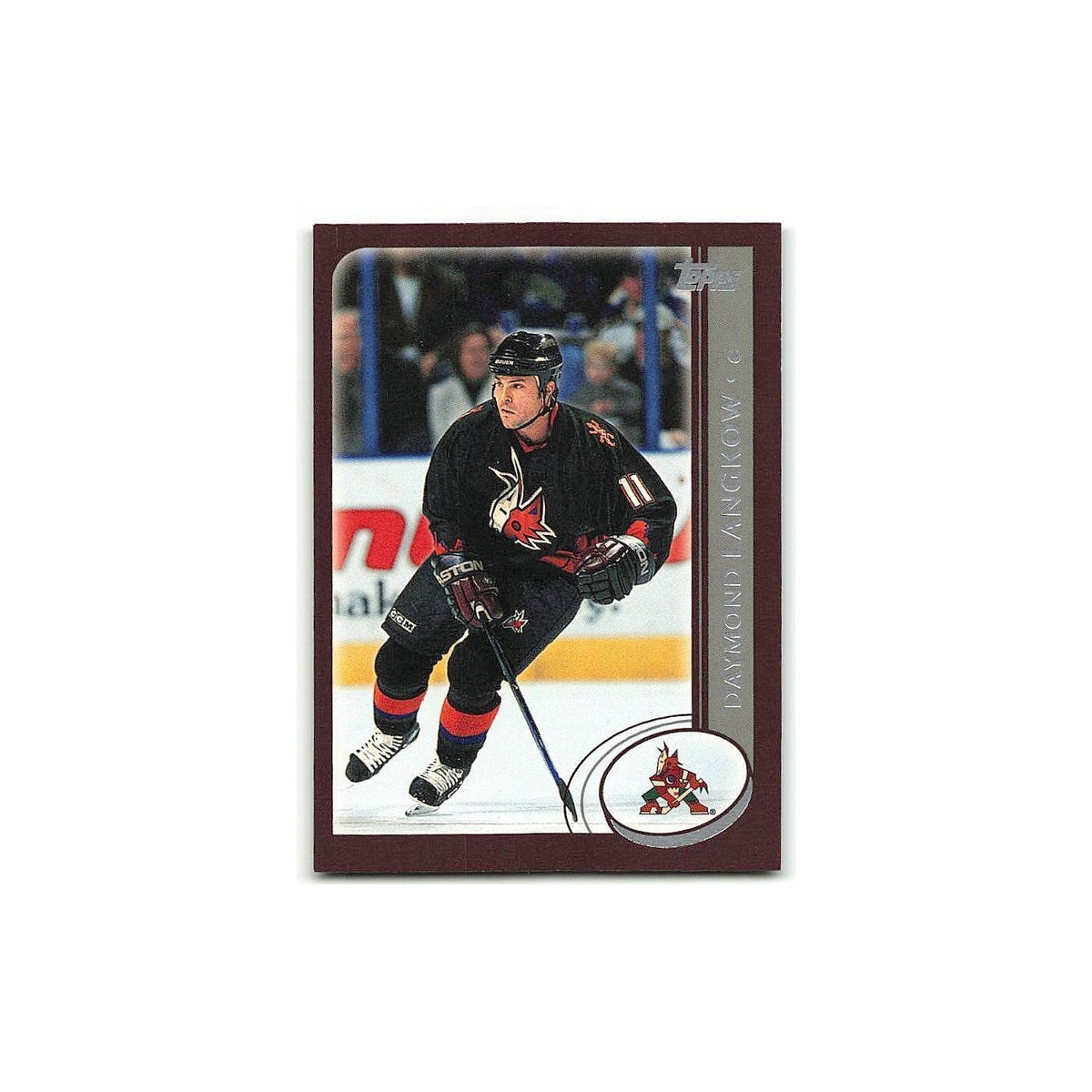 Daymond Langkow 2002 Topps #244 Phoenix Coyotes Hockey Card NM