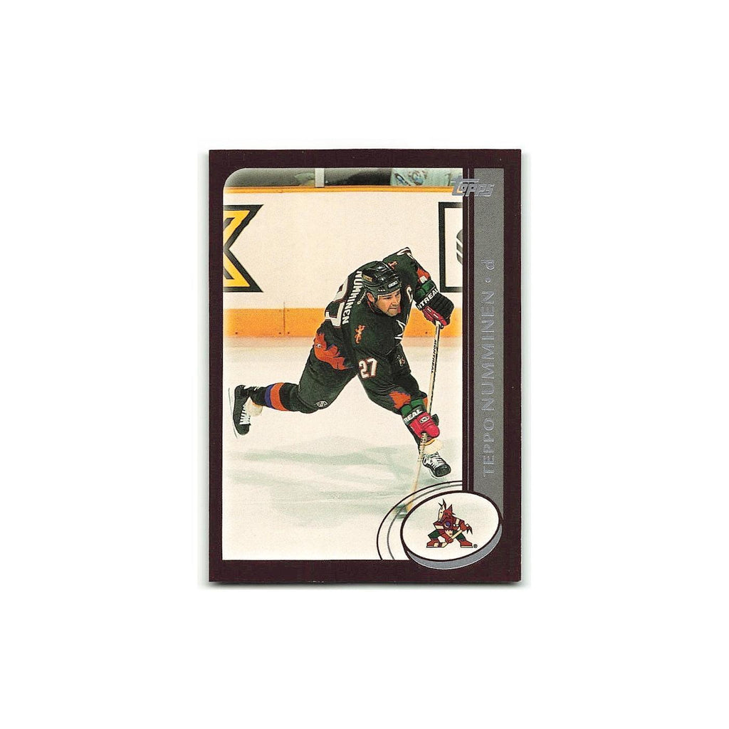 Teppo Numminen 2002 Topps #158 Phoenix Coyotes Hockey Card NM