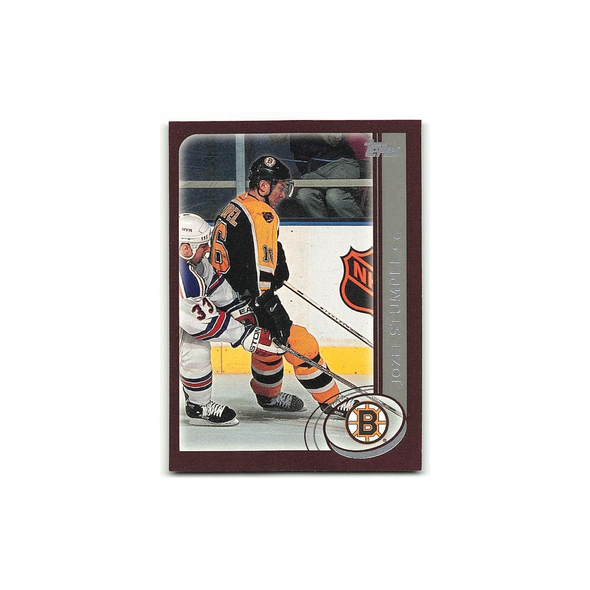 Jozef Stumpel 2002 Topps #201 Boston Bruins Hockey Card NM