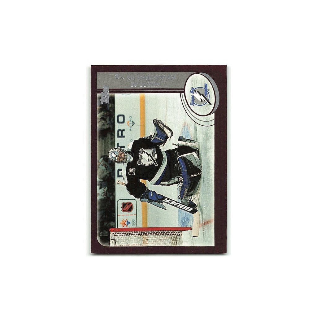 Nikolai Khabibulin 2002 Topps #135 Tampa Bay Lightning Hockey Card NM