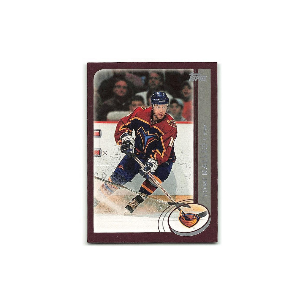 Tomi Kallio 2002 Topps #181 Atlanta Thrashers Hockey Card NM