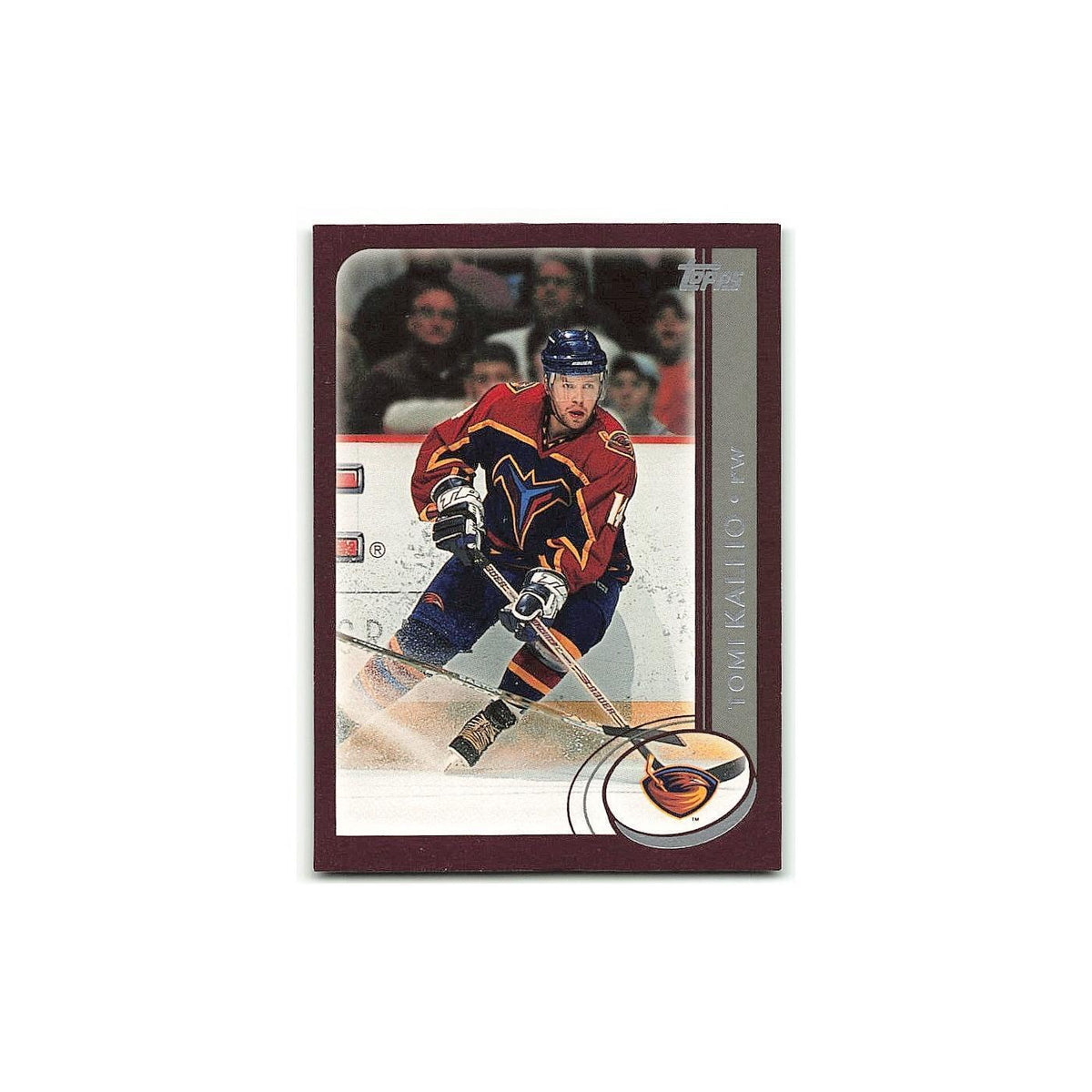 Tomi Kallio 2002 Topps #181 Atlanta Thrashers Hockey Card NM