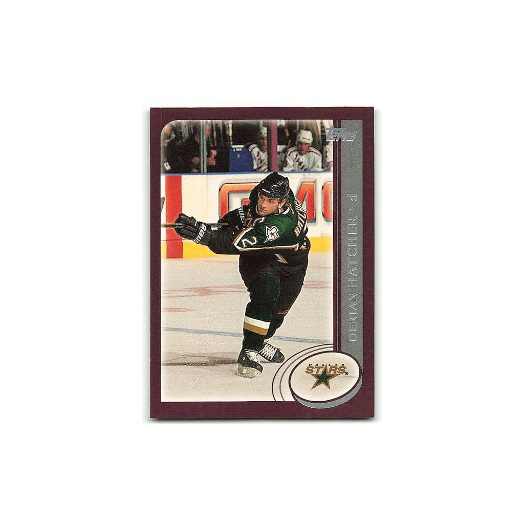Derian Hatcher 2002 Topps #220 Dallas Stars Hockey Card NM