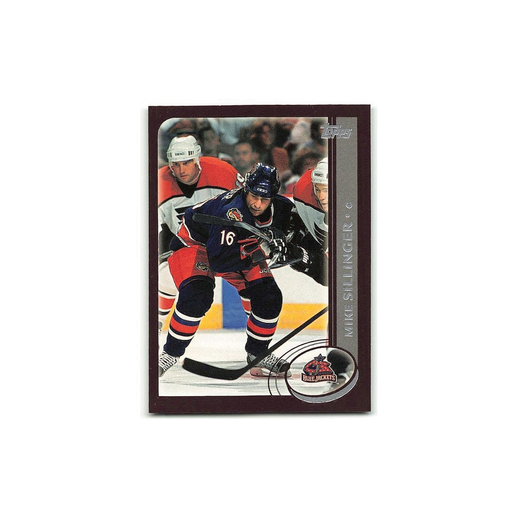 Mike Sillinger 2002 Topps #193 Columbus Blue Jackets Hockey Card NM