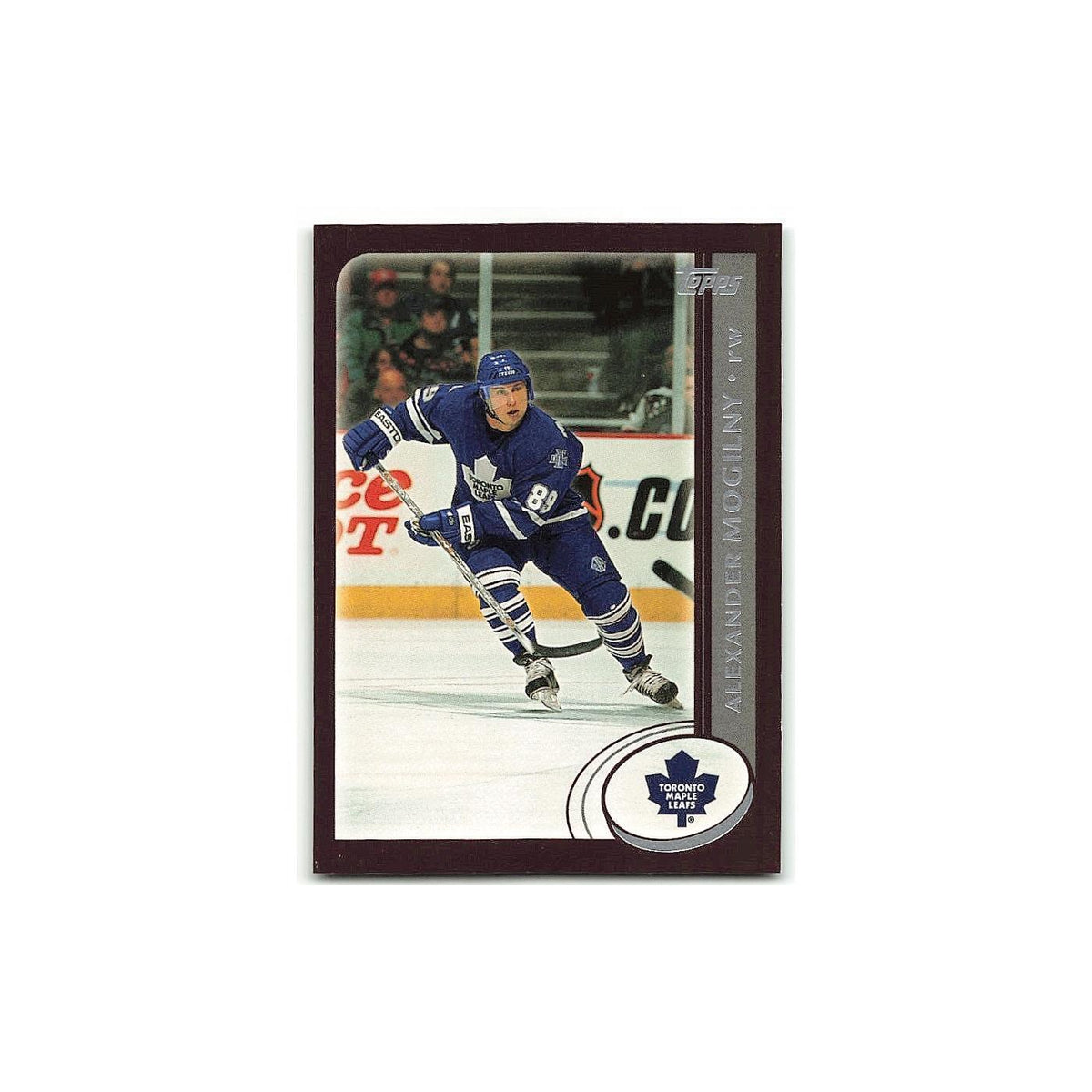 Alexander Mogilny 2002 Topps #187 Toronto Maple Leafs Hockey Card NM