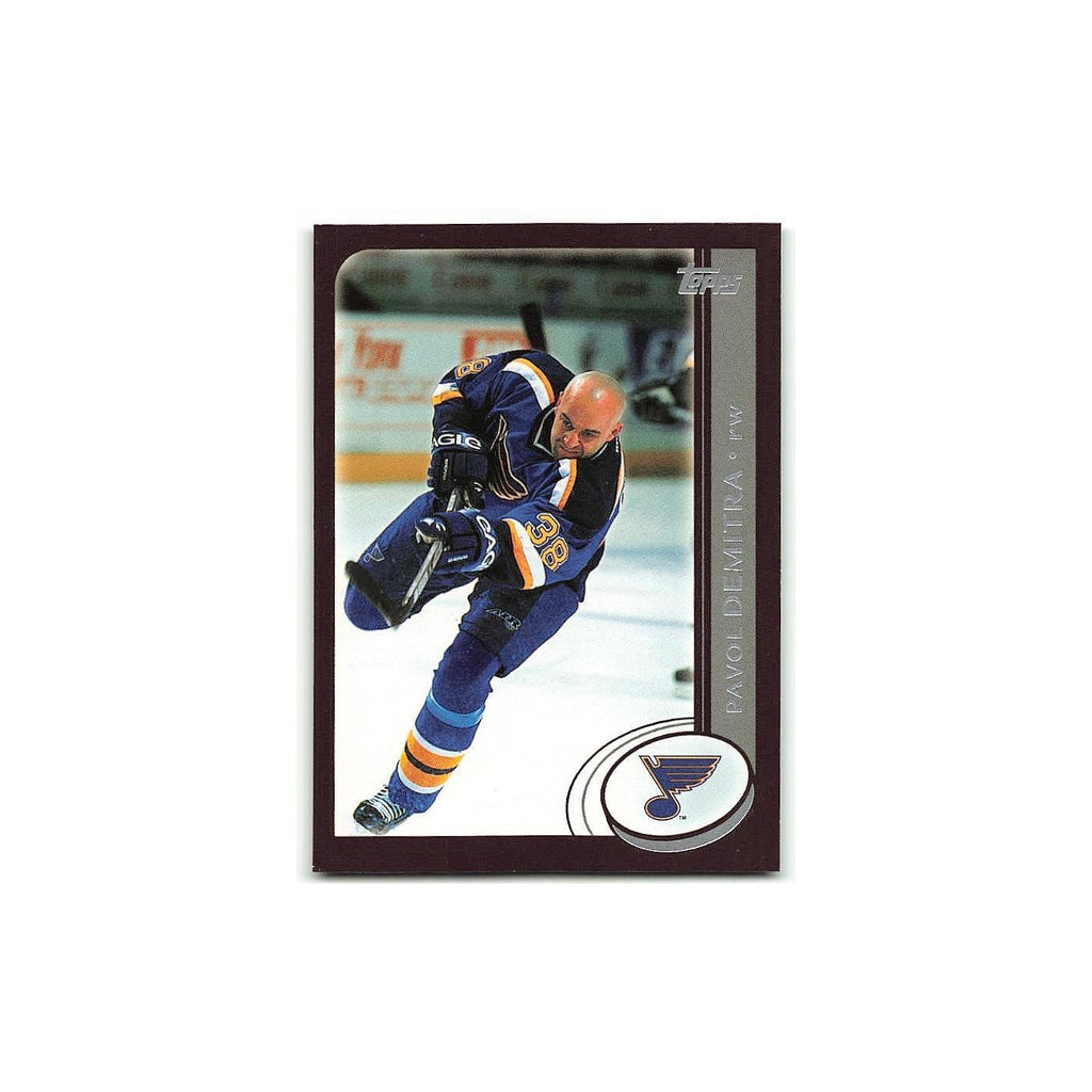 Pavol Demitra 2002 Topps #155 St. Louis Blues Hockey Card NM