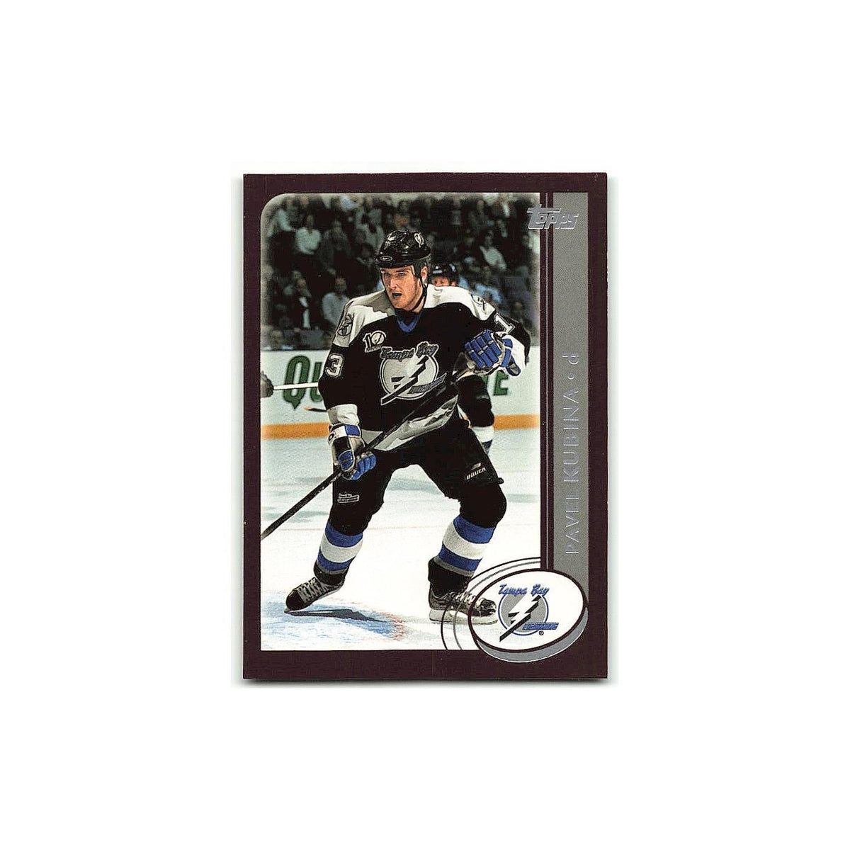 Pavel Kubina 2002 Topps #247 Tampa Bay Lightning Hockey Card NM