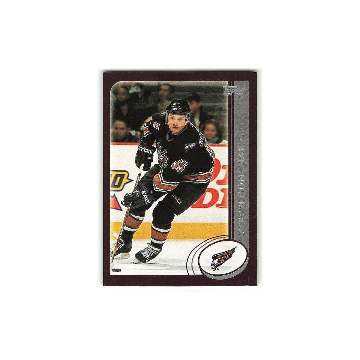 Sergei Gonchar 2002 Topps #256 Washington Capitals Hockey Card NM