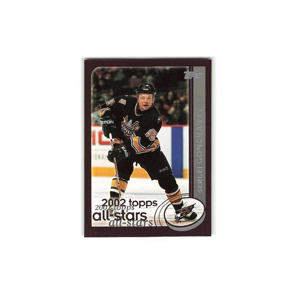 Sergei Gonchar 2002 Topps #321 Washington Capitals Hockey Card NM