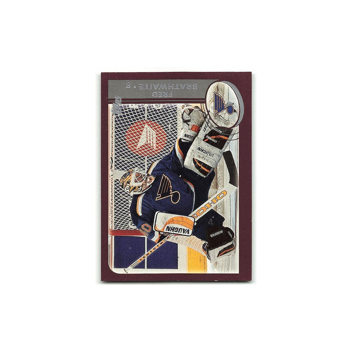 Fred Brathwaite 2002 Topps #197 St. Louis Blues Hockey Card NM