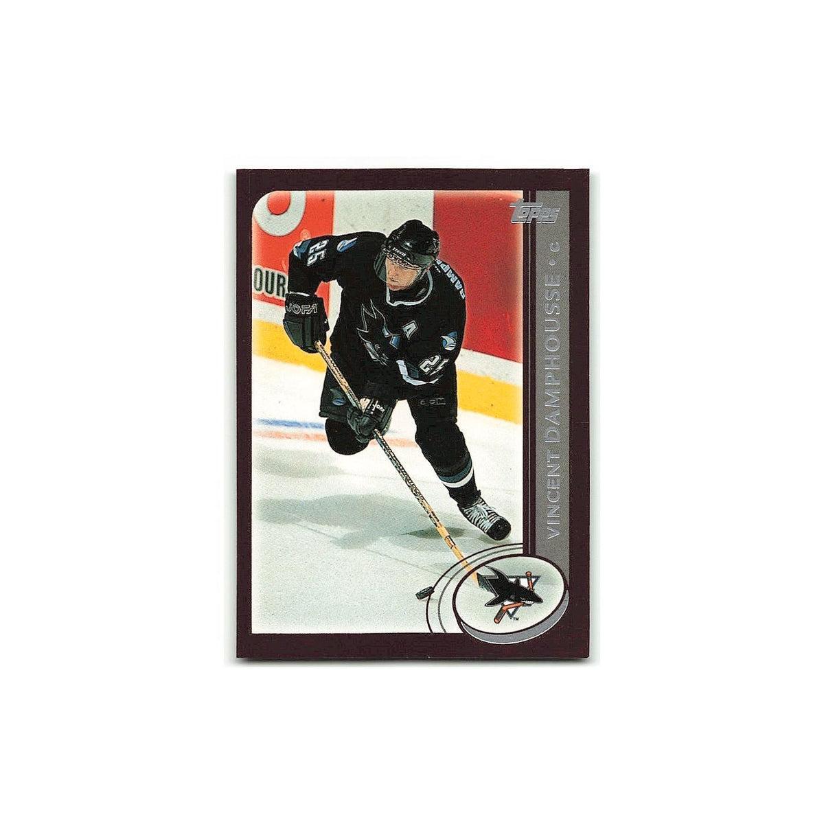 Vincent Damphousse 2002 Topps #210 San Jose Sharks Hockey Card NM