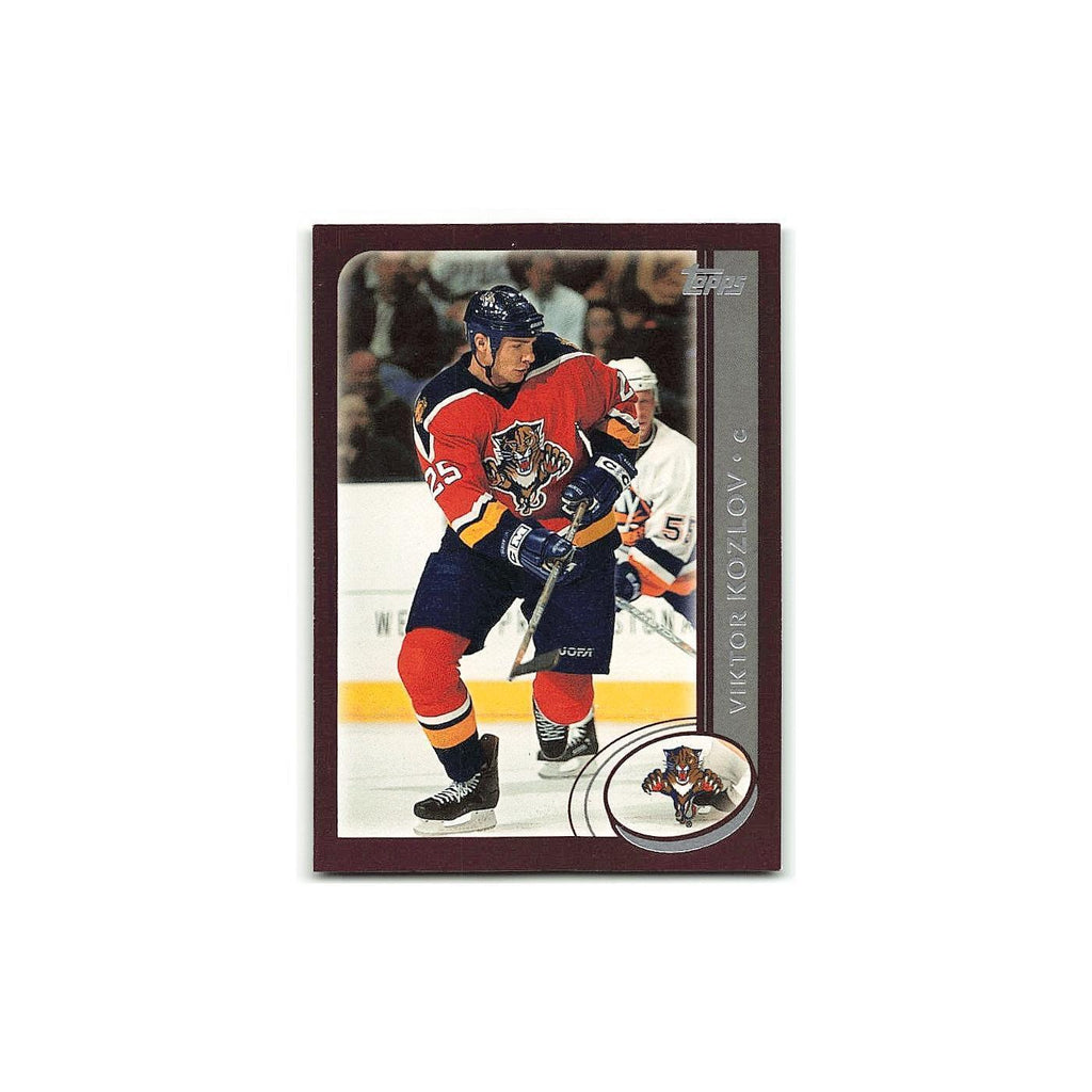 Viktor Kozlov 2002 Topps #132 Florida Panthers Hockey Card NM