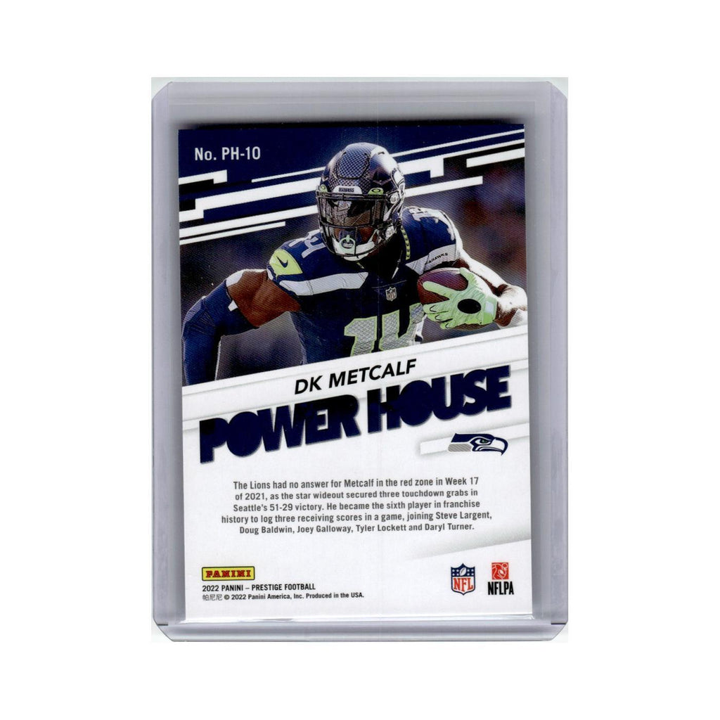 DK Metcalf 2022 Panini Prestige Power House #PH-10 Seattle Seahawks NM