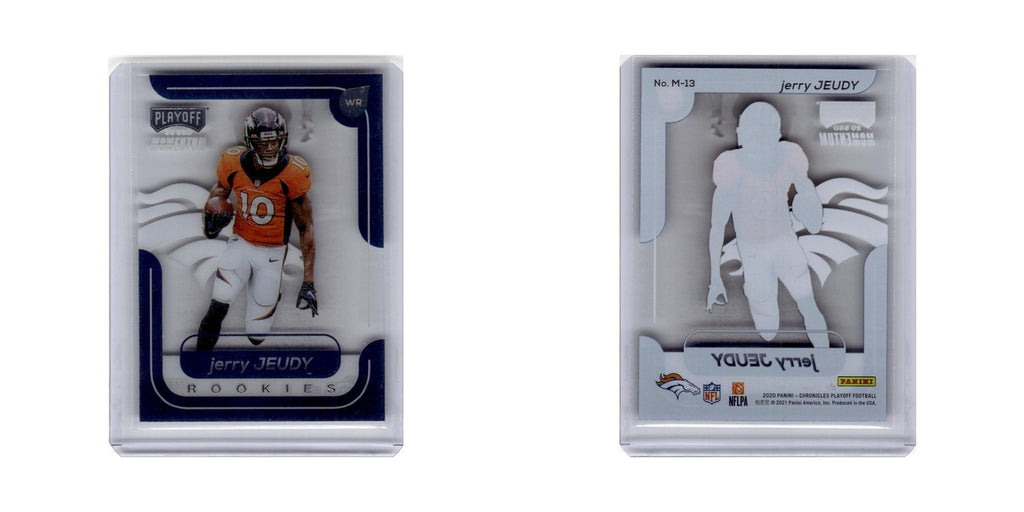 Jerry Jeudy 2020 Panini Chronicles Playoff Momentum Rookies #M-13 Broncos NM