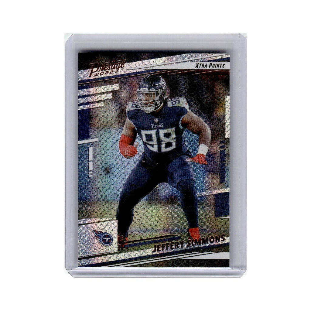Jeffery Simmons 2022 Panini Prestige Xtra Points #289 Tennessee Titans NM