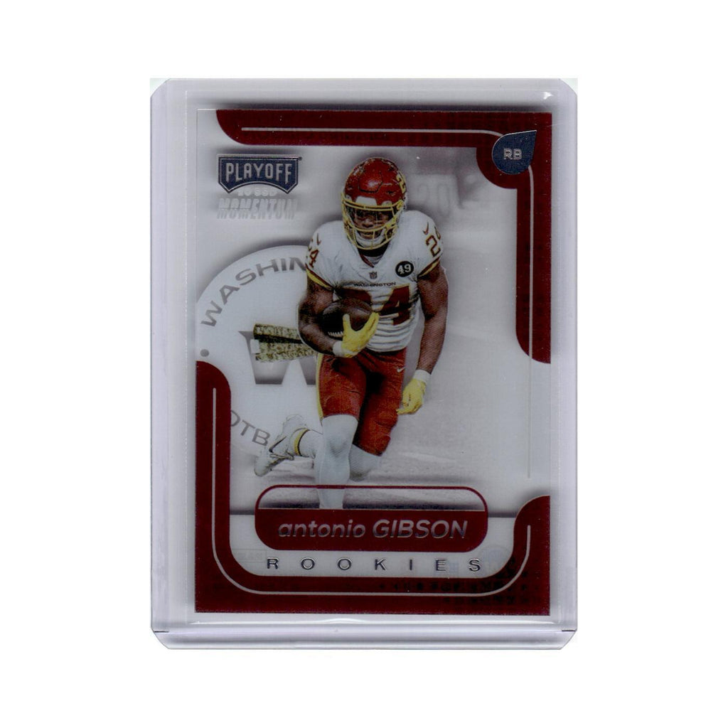 Antonio Gibson 2020 Panini Chronicles Playoff Momentum Rookies #M-17 NM