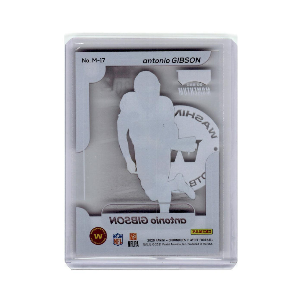 Antonio Gibson 2020 Panini Chronicles Playoff Momentum Rookies #M-17 NM