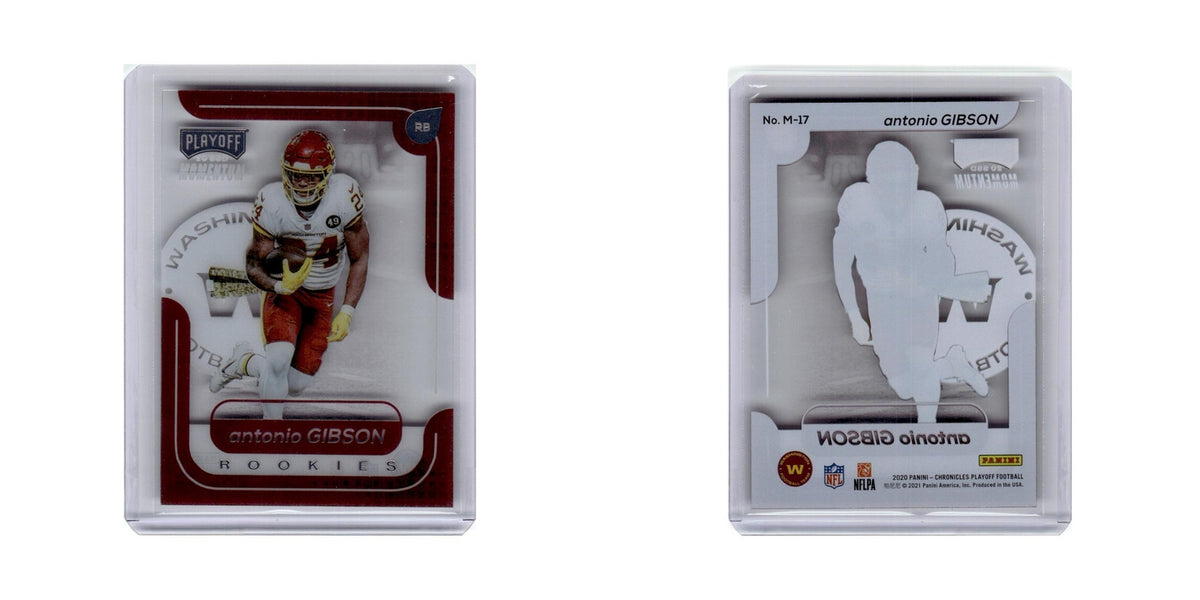 Antonio Gibson 2020 Panini Chronicles Playoff Momentum Rookies #M-17 NM