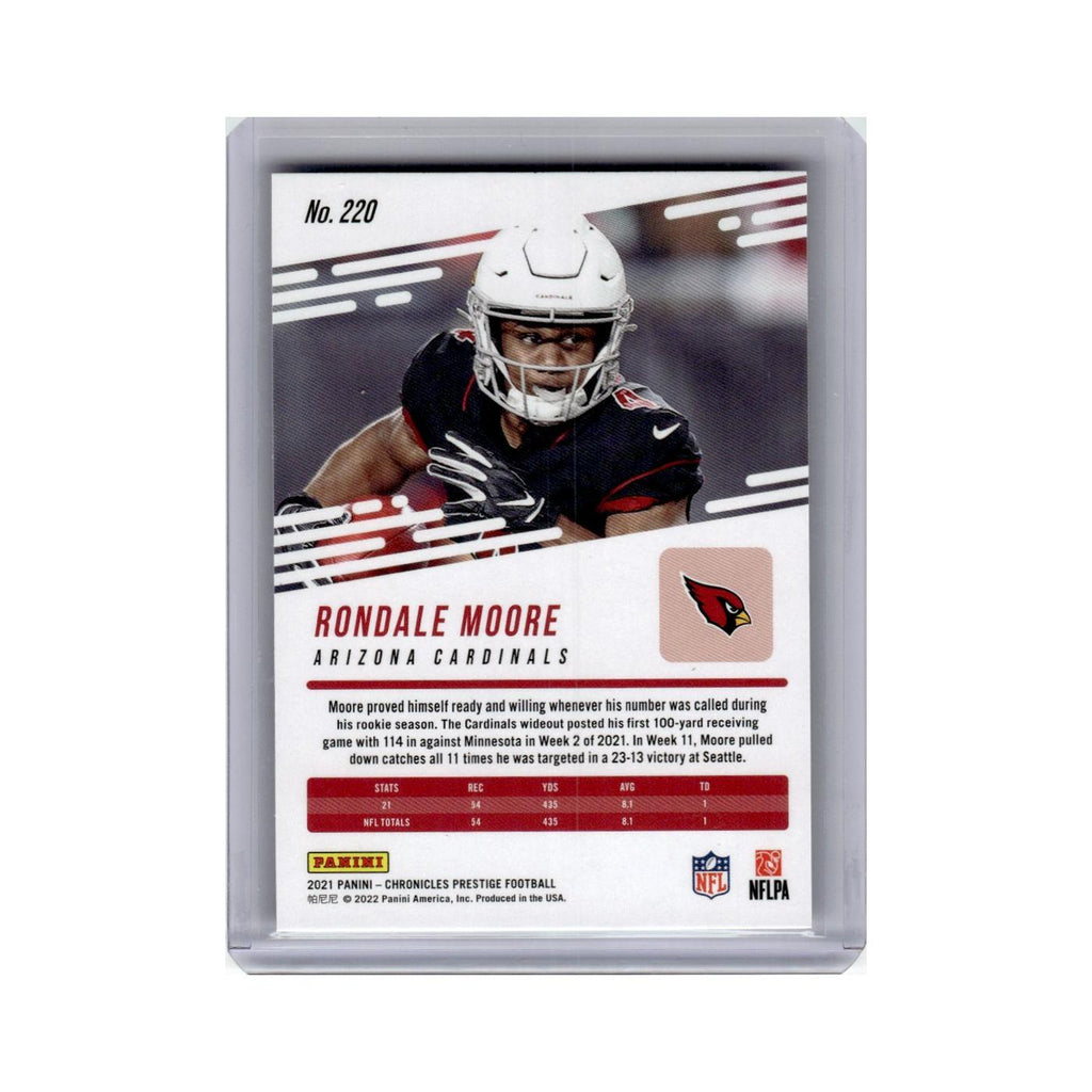 Rondale Moore Rookie 2021 Panini Prestige #220 Arizona Cardinals NM