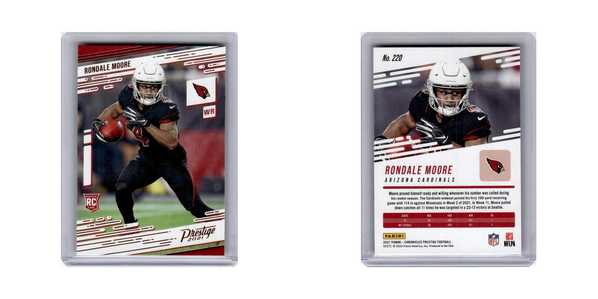 Rondale Moore Rookie 2021 Panini Prestige #220 Arizona Cardinals NM