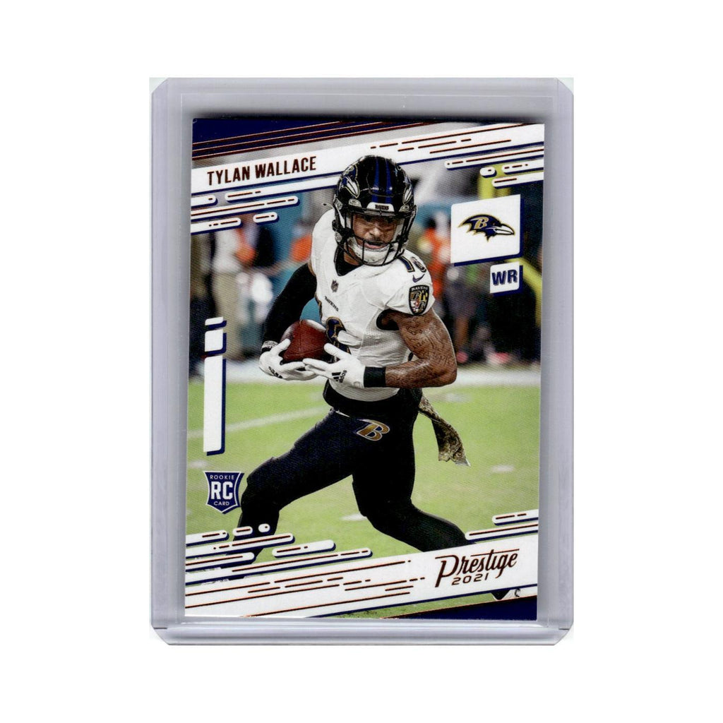 Tylan Wallace Rookie 2021 Panini Prestige #225 Baltimore Ravens Football Card NM