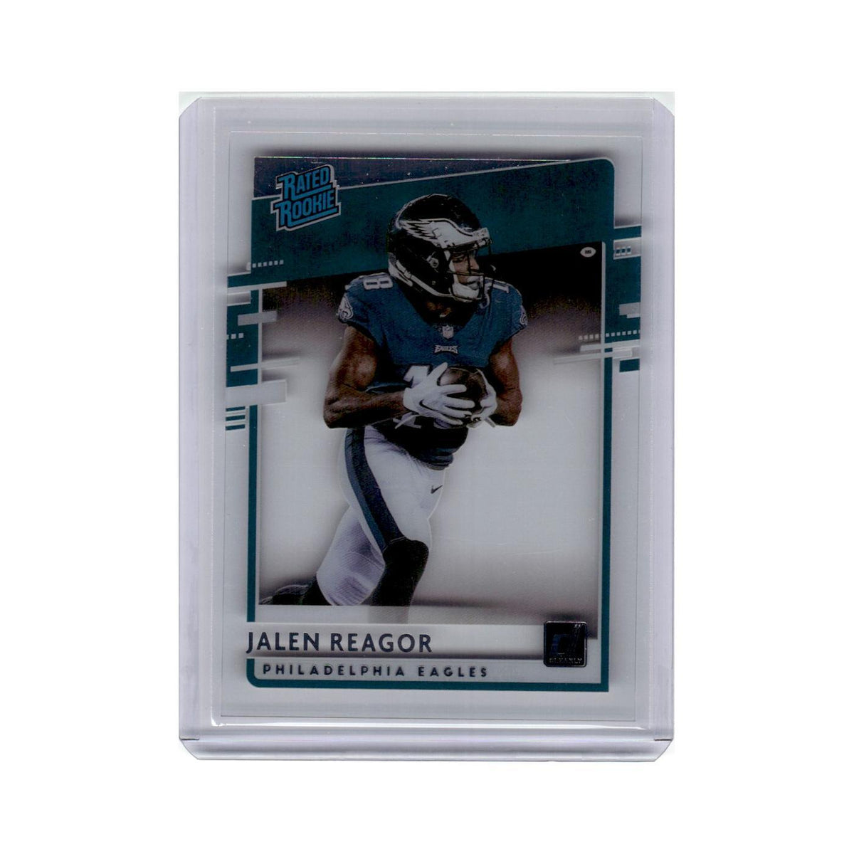 Jalen Reagor 2020 Donruss Clearly Rated Rookie #RR-JR Philadelphia Eagles NM
