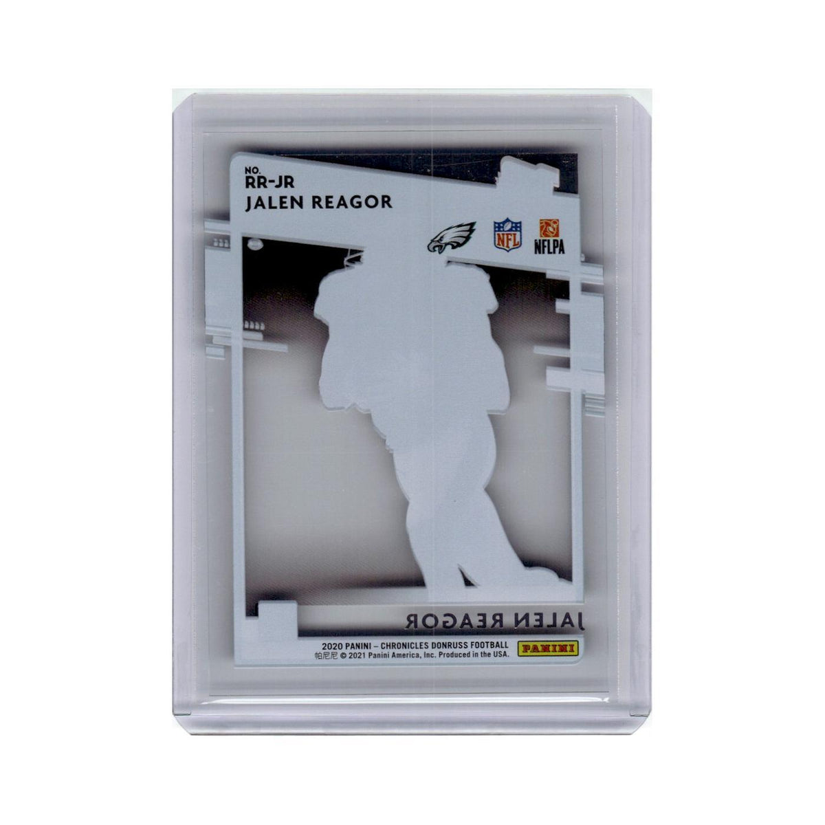 Jalen Reagor 2020 Donruss Clearly Rated Rookie #RR-JR Philadelphia Eagles NM